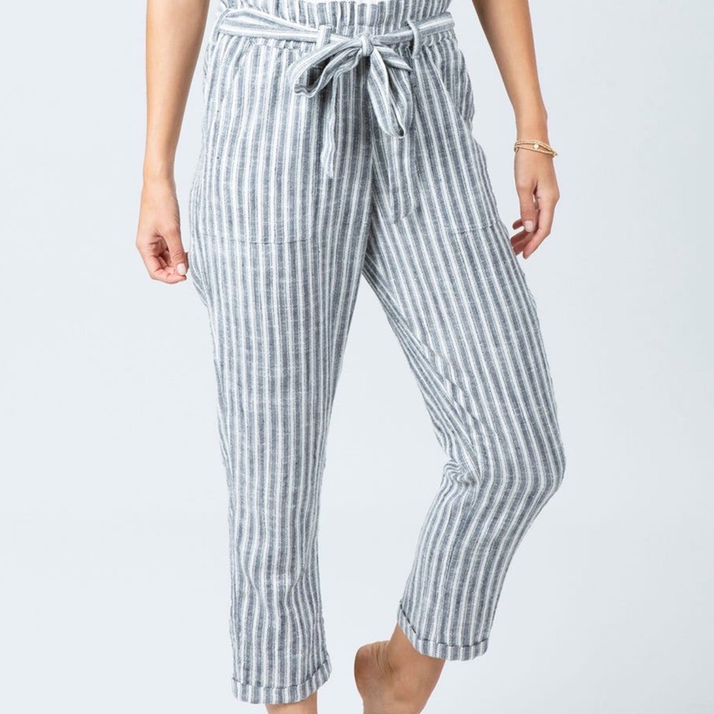 Rip Curl Lakeshore Tie Waist Stripe Pants